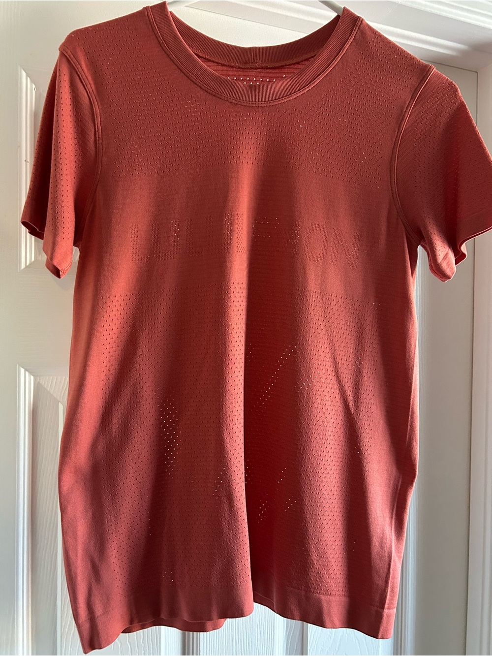Lululemon Women’s Short Sleeve Performance T-Shirt - Rust